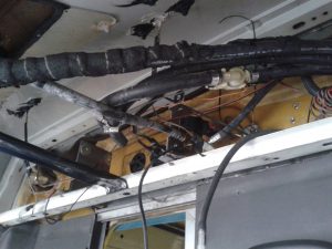 Sostituzione evaporatore vano sanitario caldo-freddo